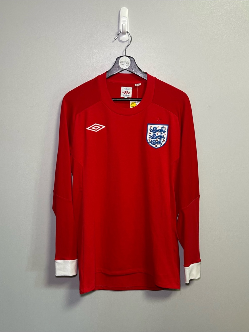 Umbro 2010 England Longsleeve Away Kit